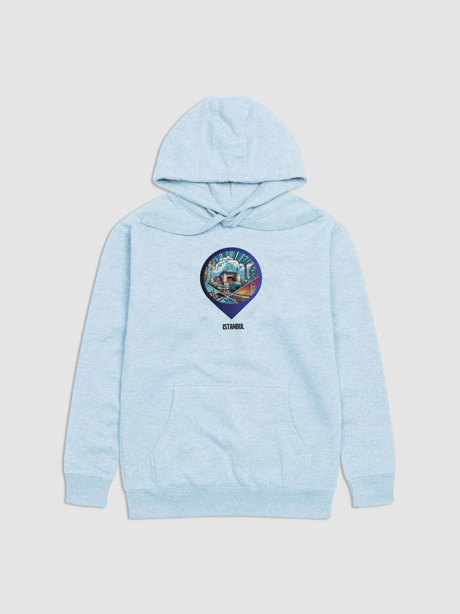 Cityscape Pin Premium Hoodie | Ai design Istanbul city product image (1)