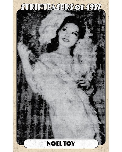 NOEL TOY 
“...so named because she was born the day after Christmas... attended U. C., where she majored in French. At the F....