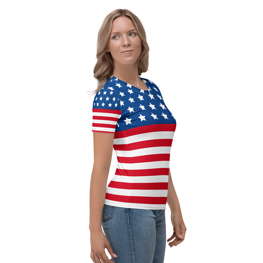 Stars & Stripes All-Over Print Tee product image (4)