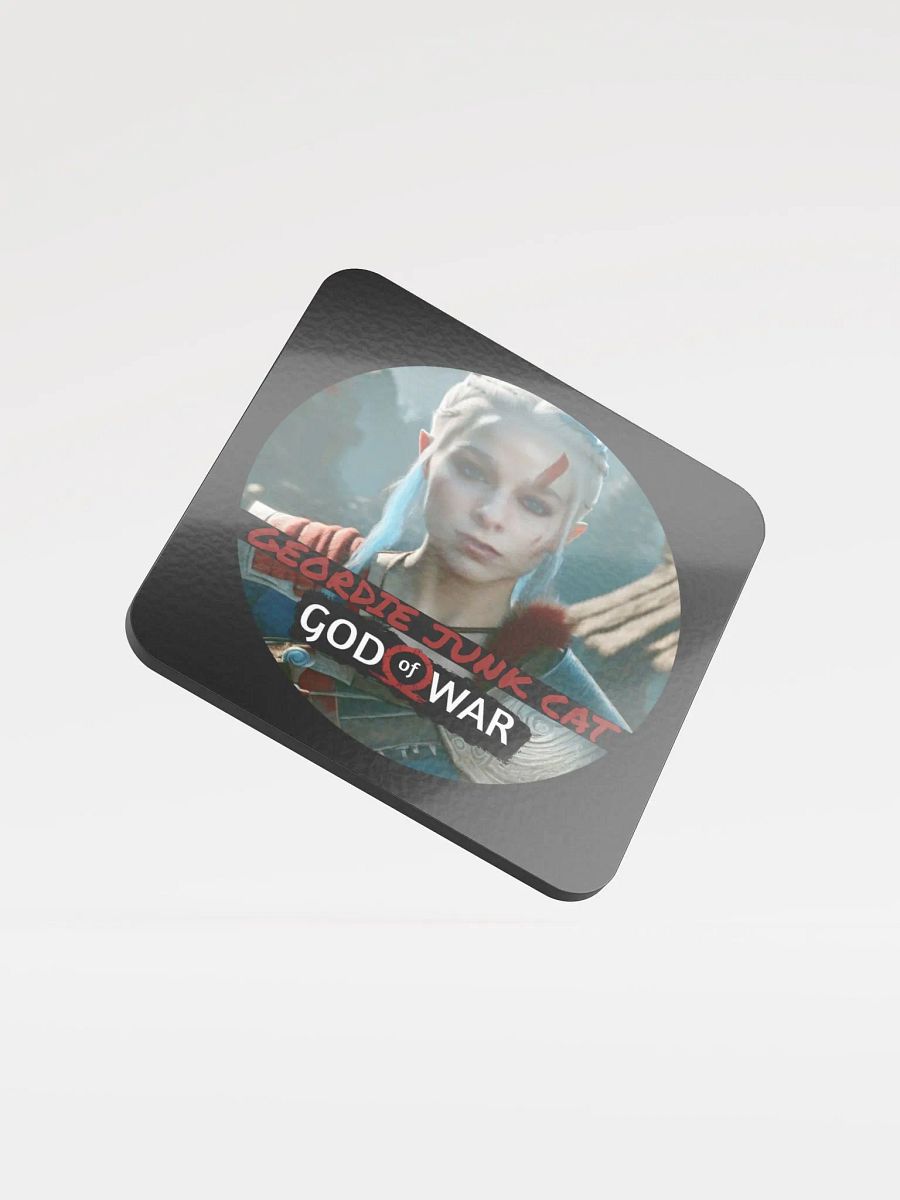 GOD OF WAR TWO Drink Coaster (3.74″x 3.74″, US and EU SHIPPING) product image (1)