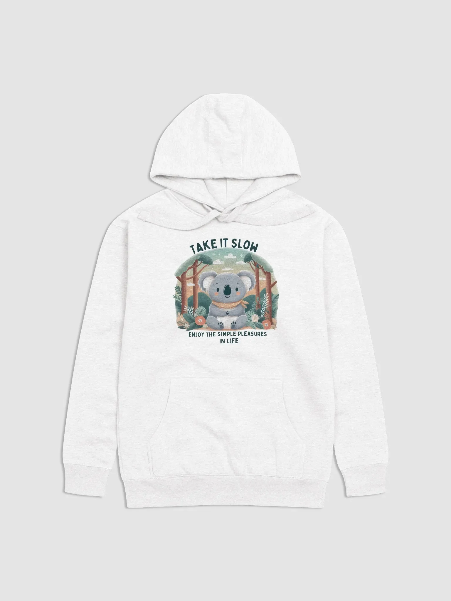 Take It Slow: Embrace Simplicity Hoodie product image (1)