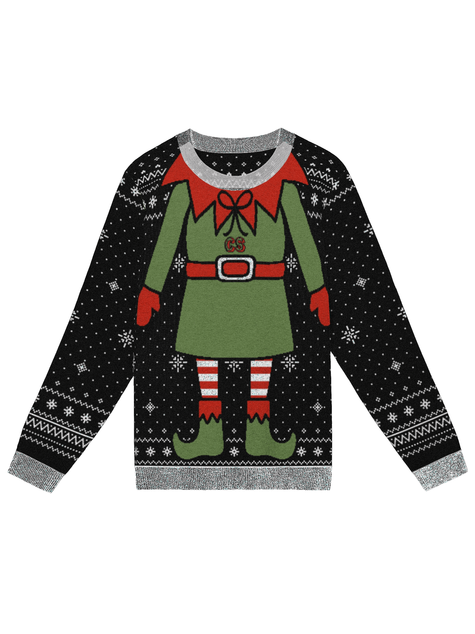 CS, Elf, Christmas Sweater product image (1)