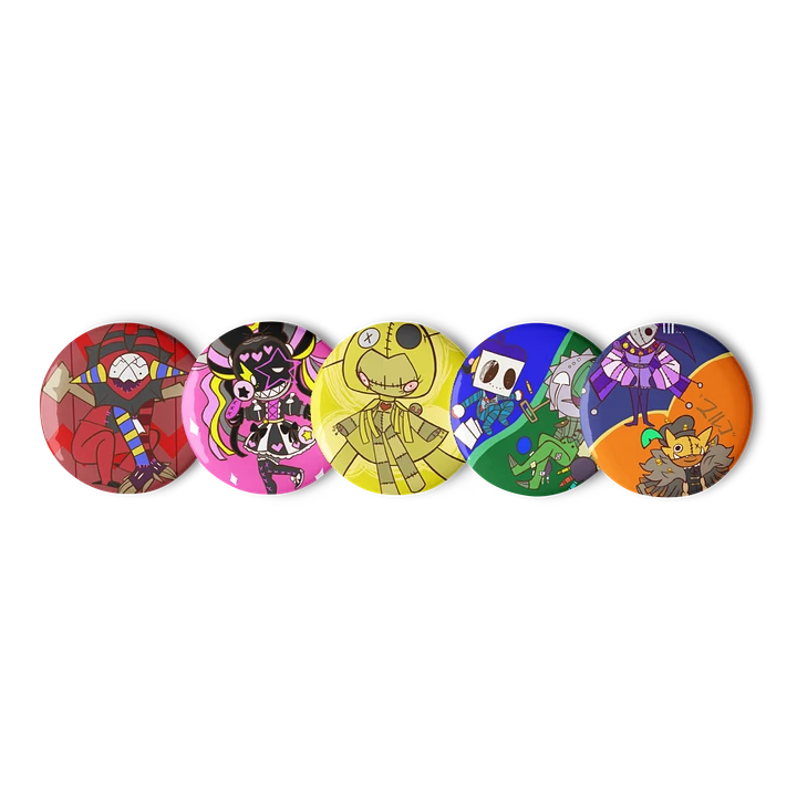 Imaginary Friends Pin Button Set product image (1)