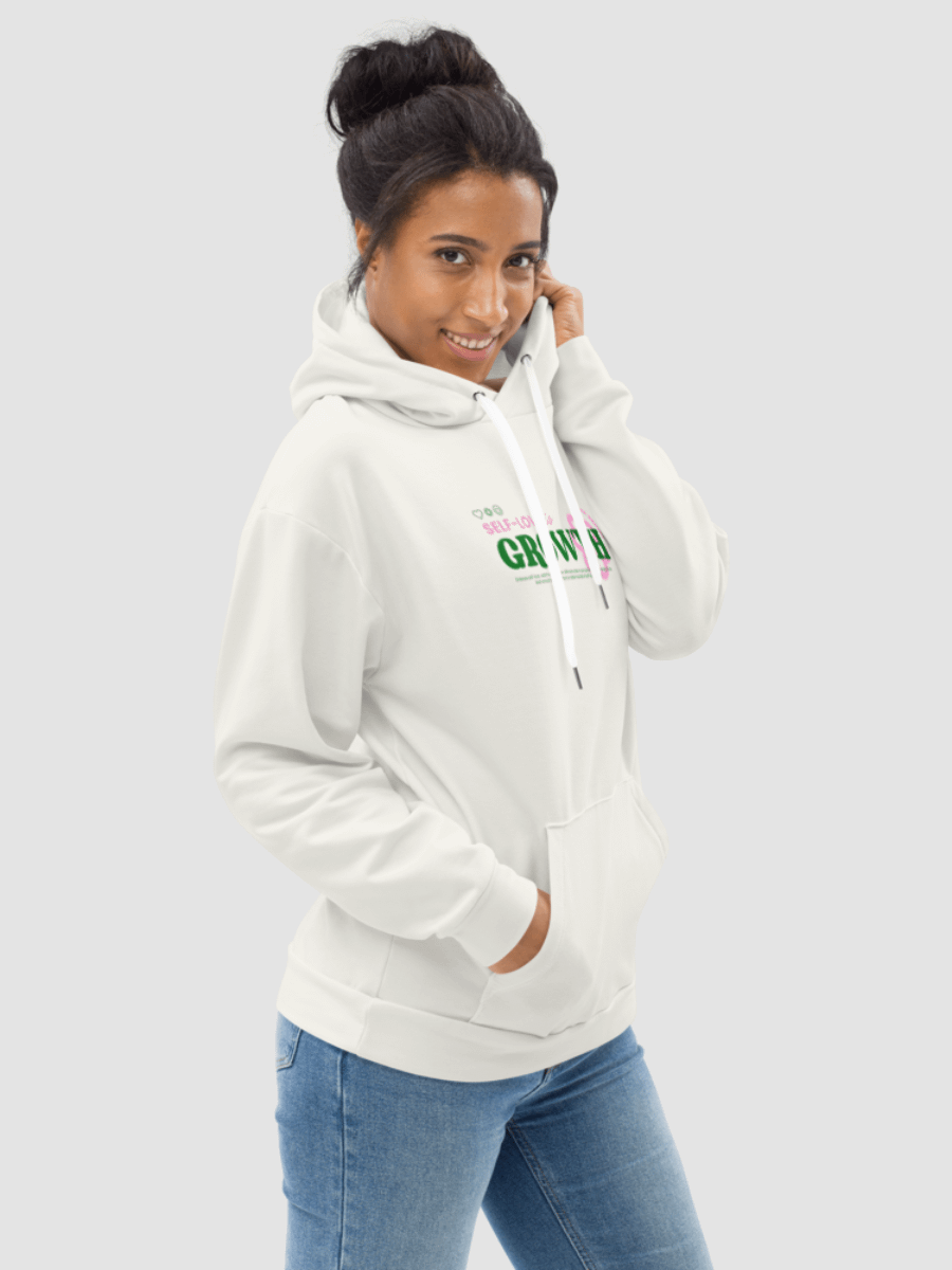 Self-Love Is Growth Hoodie - Light Beige product image (1)