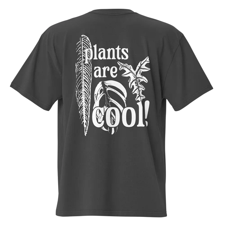 plants are cool 😎 oversized tee product image (2)