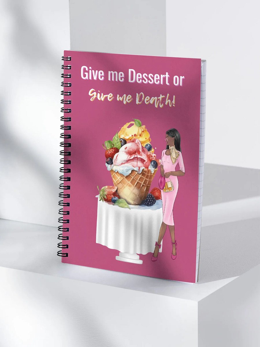 Dessert or Death Notebook product image (3)