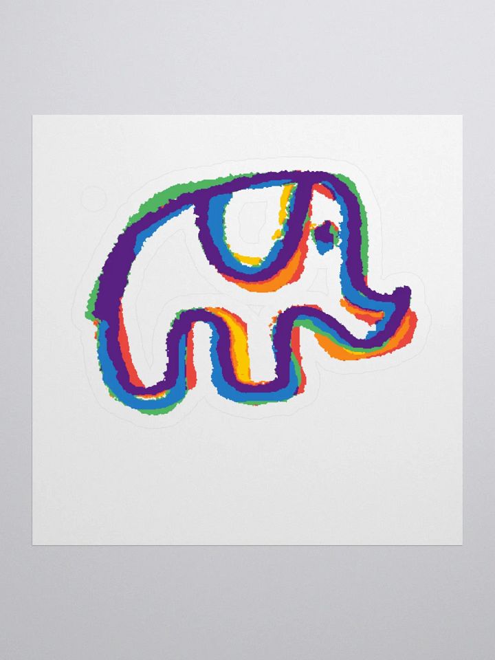 elephant #14 sticker product image (1)