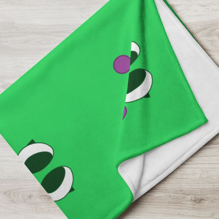 Turtle Face Throw Blanket product image (17)