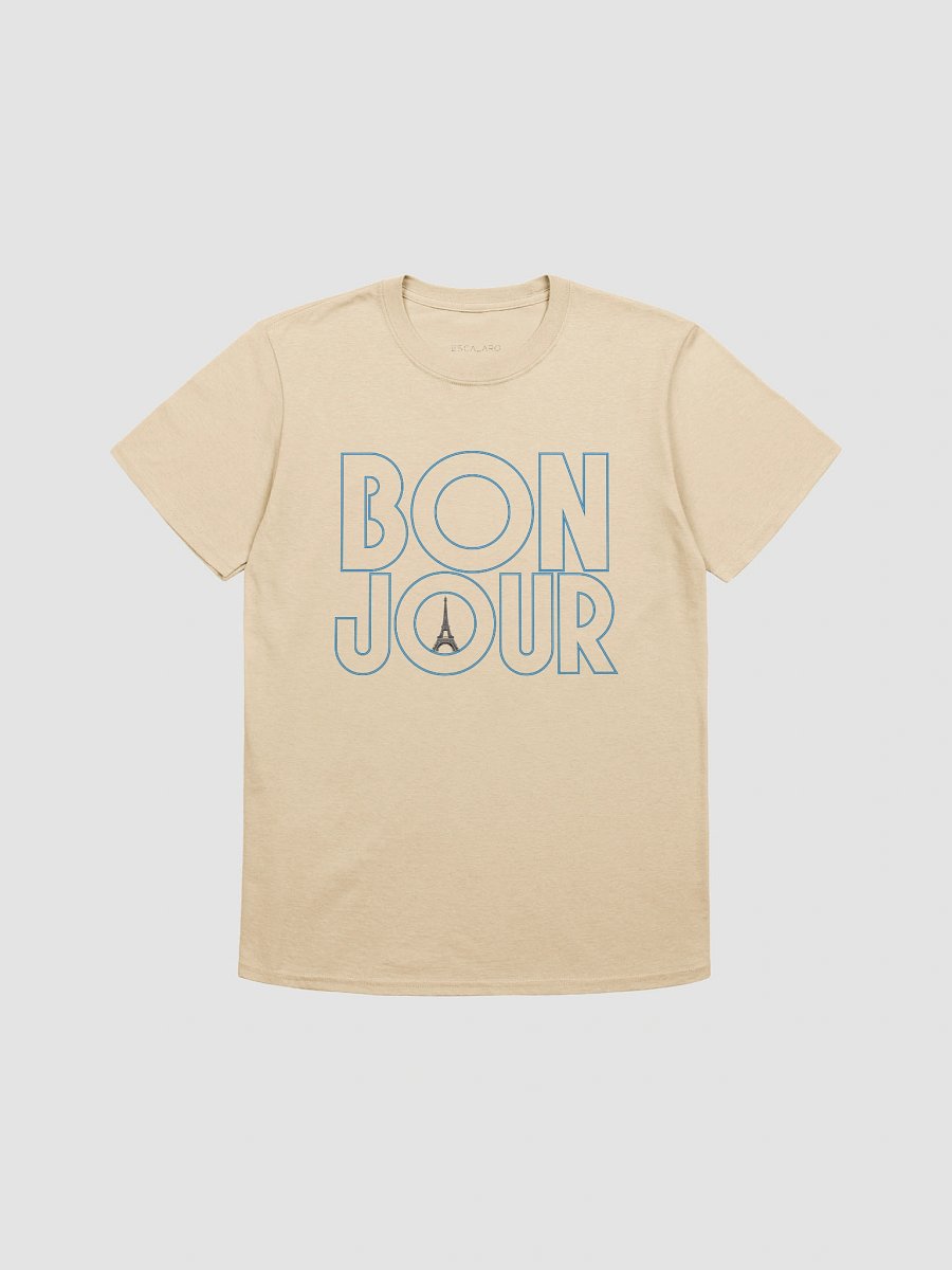 Bonjour - Minimalist Aesthetic Tee - Unisex T-Shirt product image (1)