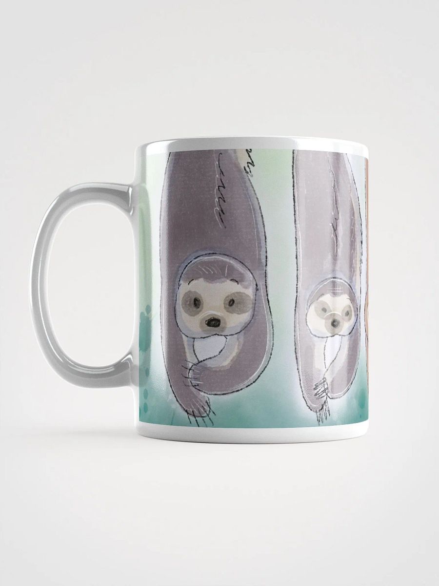 Hand Drawn Sloths in the Sky Mug product image (17)