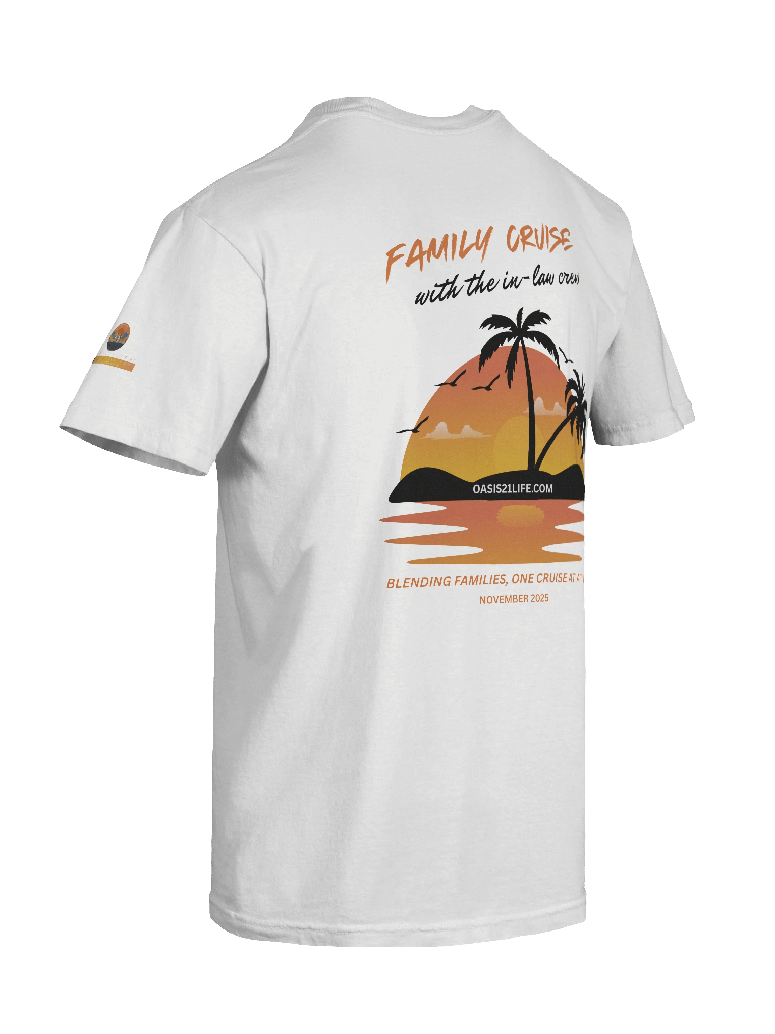 Sunset Oasis Paradise T-Shirt Nov 2025 product image (6)