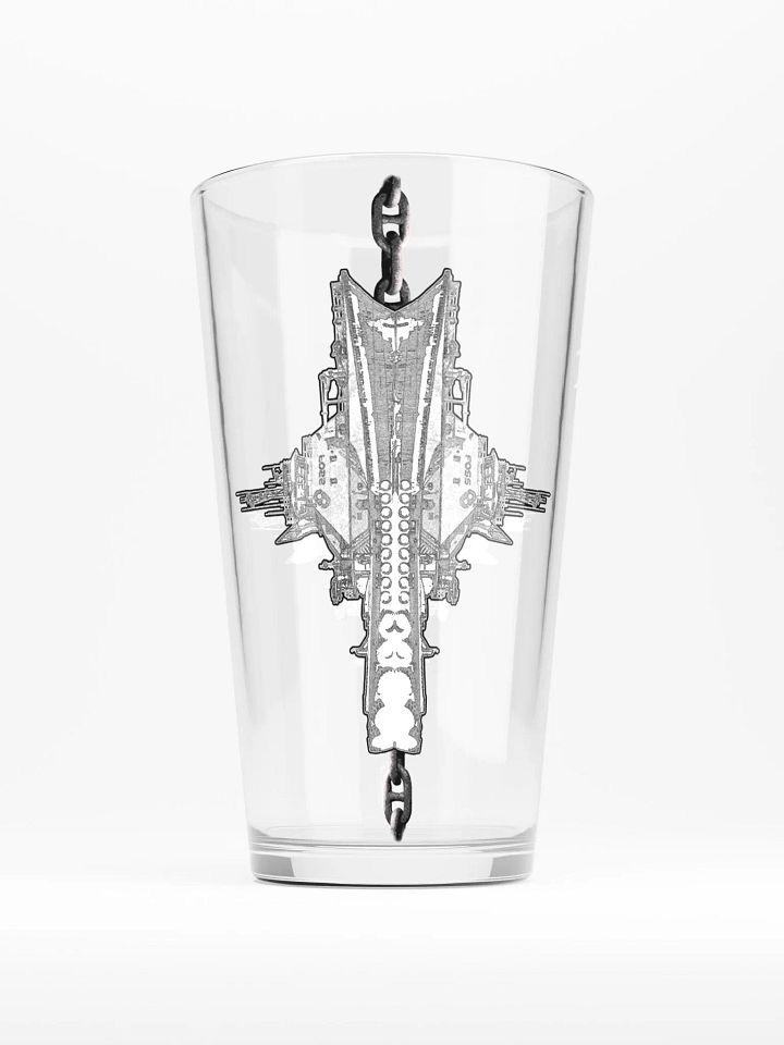 Foss double tug Sketch 16oz Pint Glass product image (1)