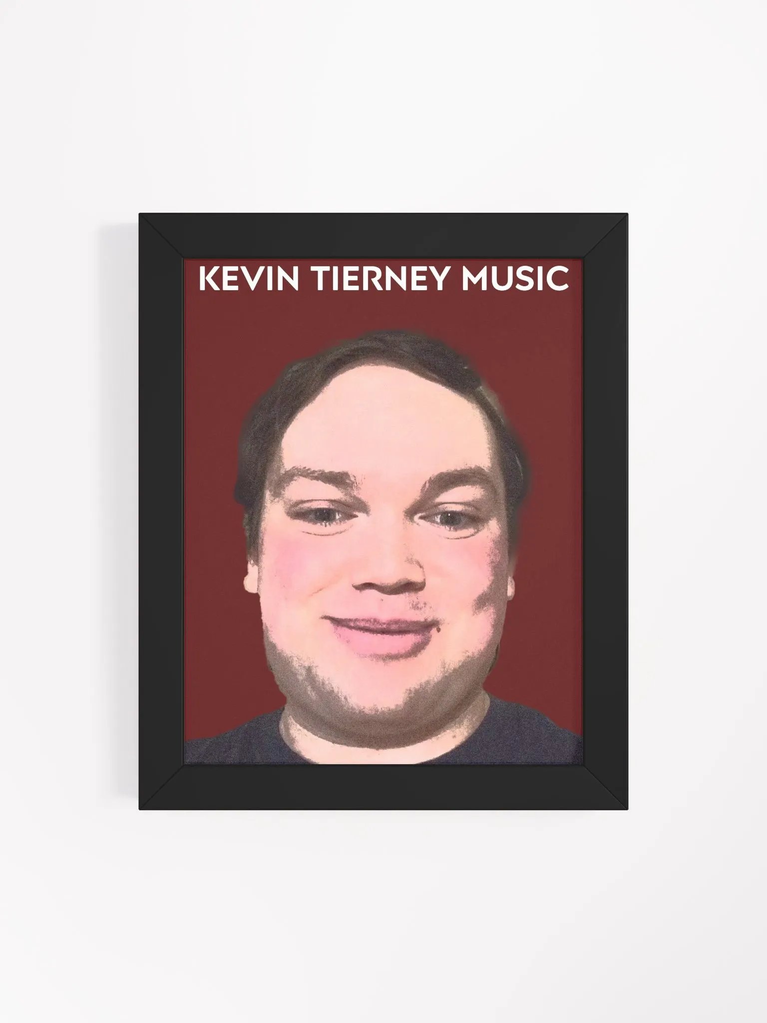 Kevin Tierney Headshot Oil Painting Framed Matte Poster product image (75)