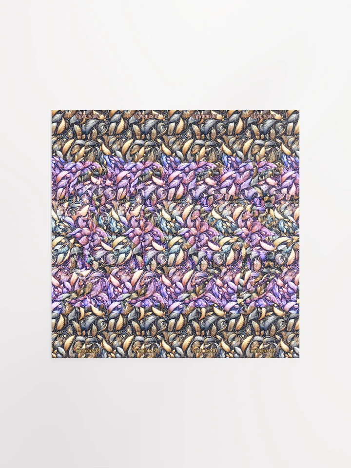 Swirls - 3D Stereogram Poster product image (1)