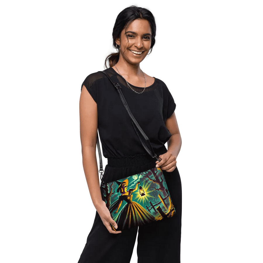 Witch in the Woods Halloween Crossbody Bag product image (10)