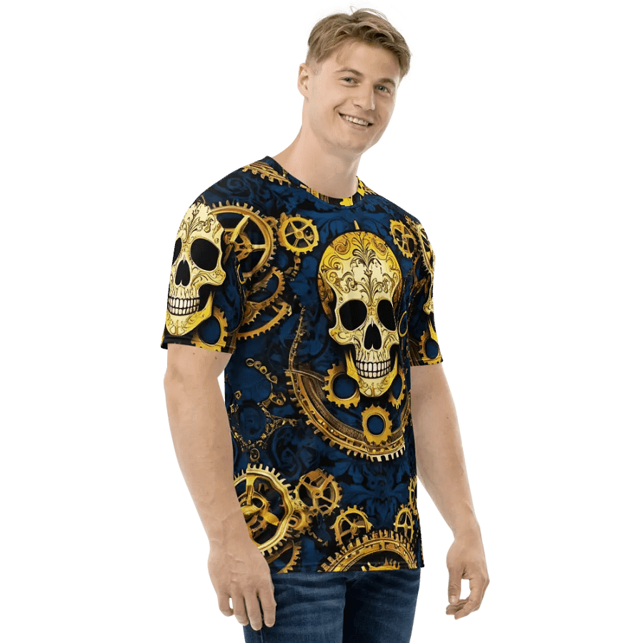 Steampunk Skull T Shirt product image (5)