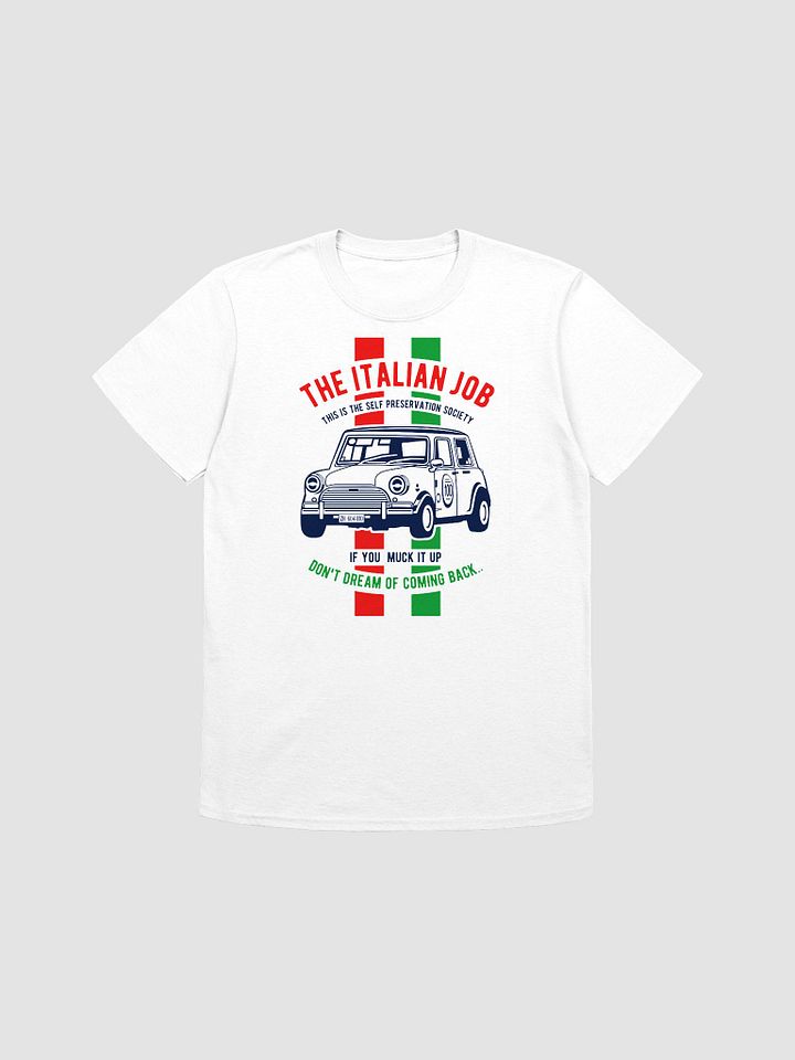 Italian Flag Car Stylized T-Shirt product image (1)