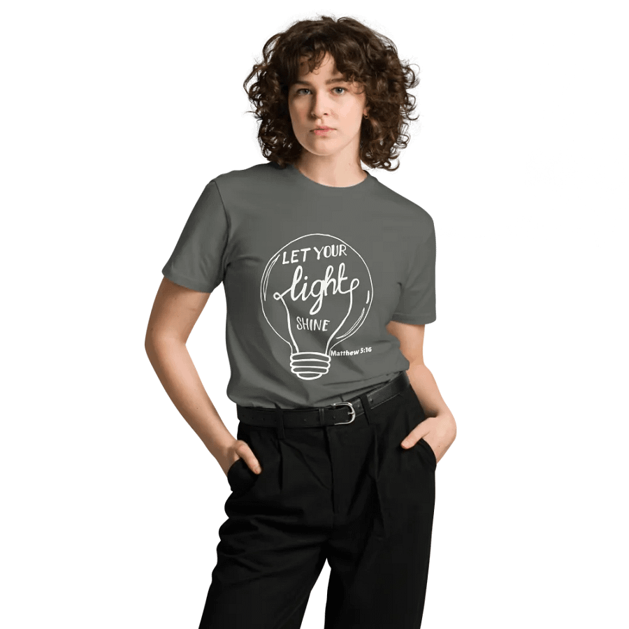 Let your light shine Unisex Tee product image (9)