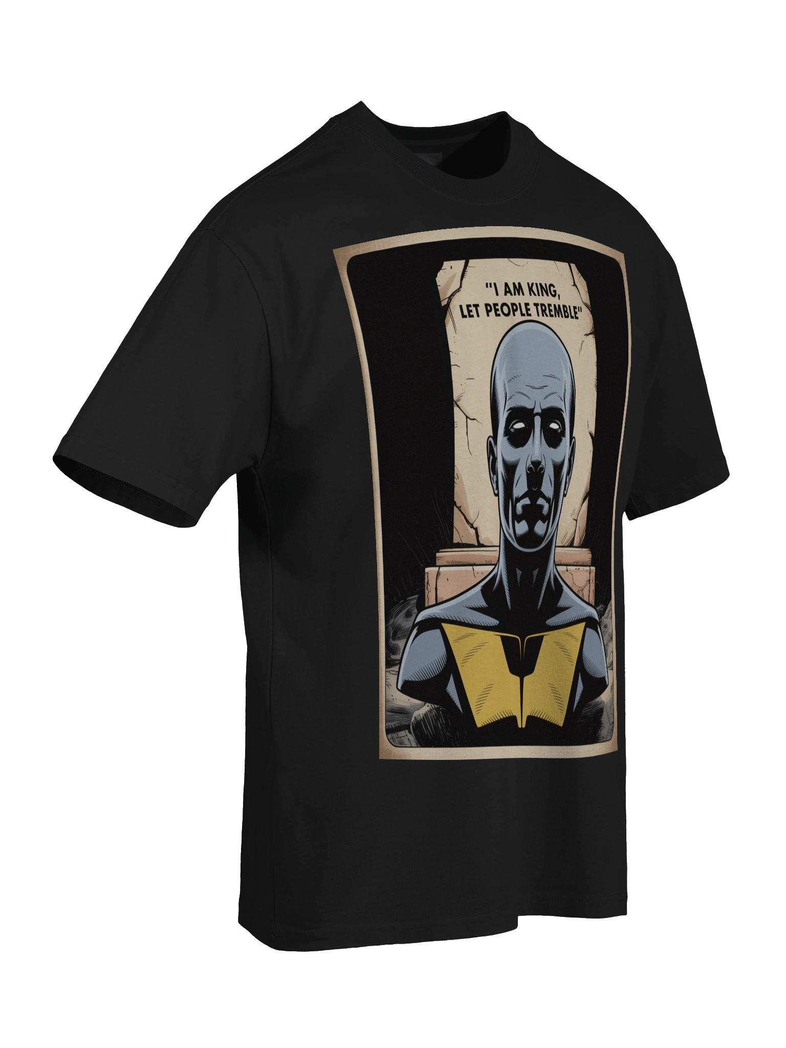 I Am King: Let People Tremble Ozymandias Inspired Oversized Faded T-Shirt product image (8)