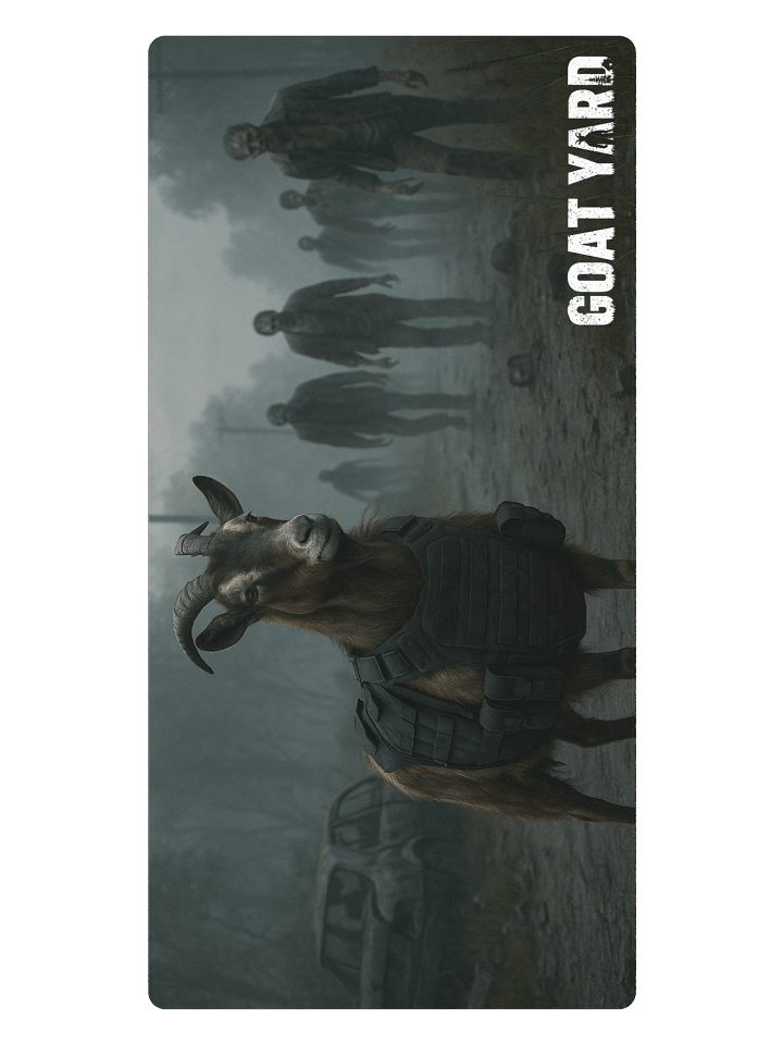 Graphic Goat Yard Gaming Mouse Pad product image (2)