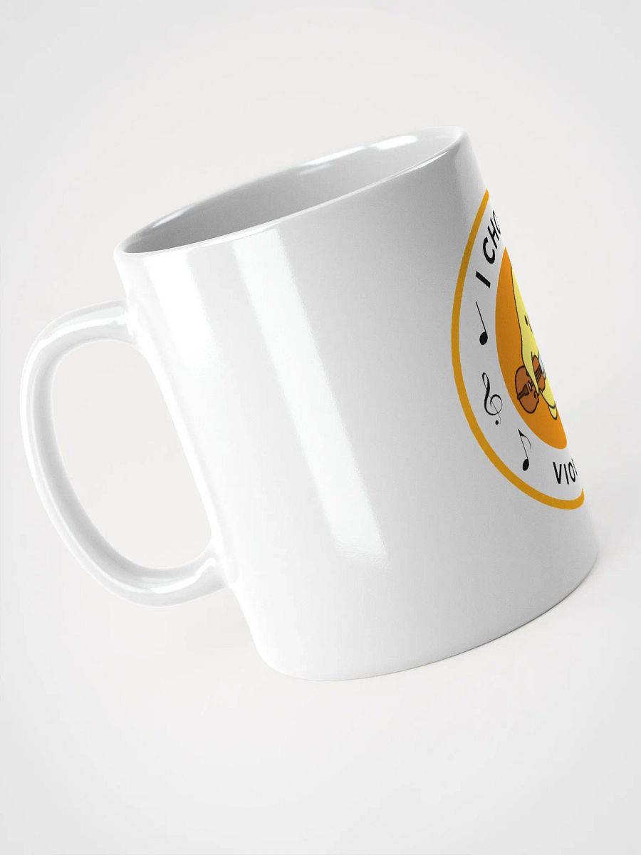 I choose violins White Glossy Mug product image (4)