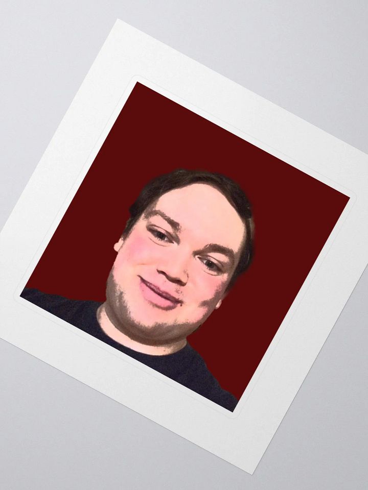 Kevin Tierney Headshot Oil Painting Sticker product image (6)