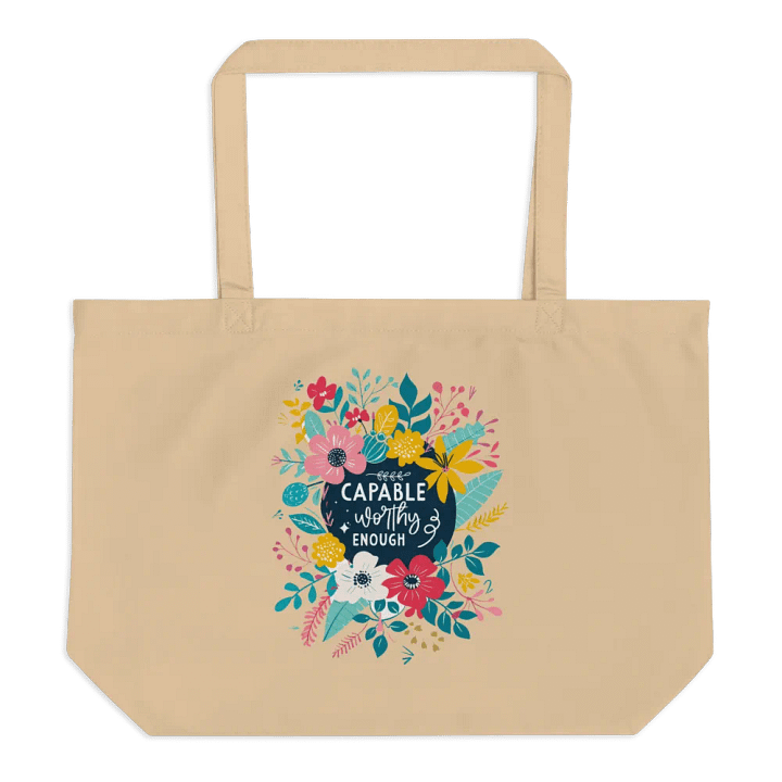 Capable Worthy Enough Tote product image (1)