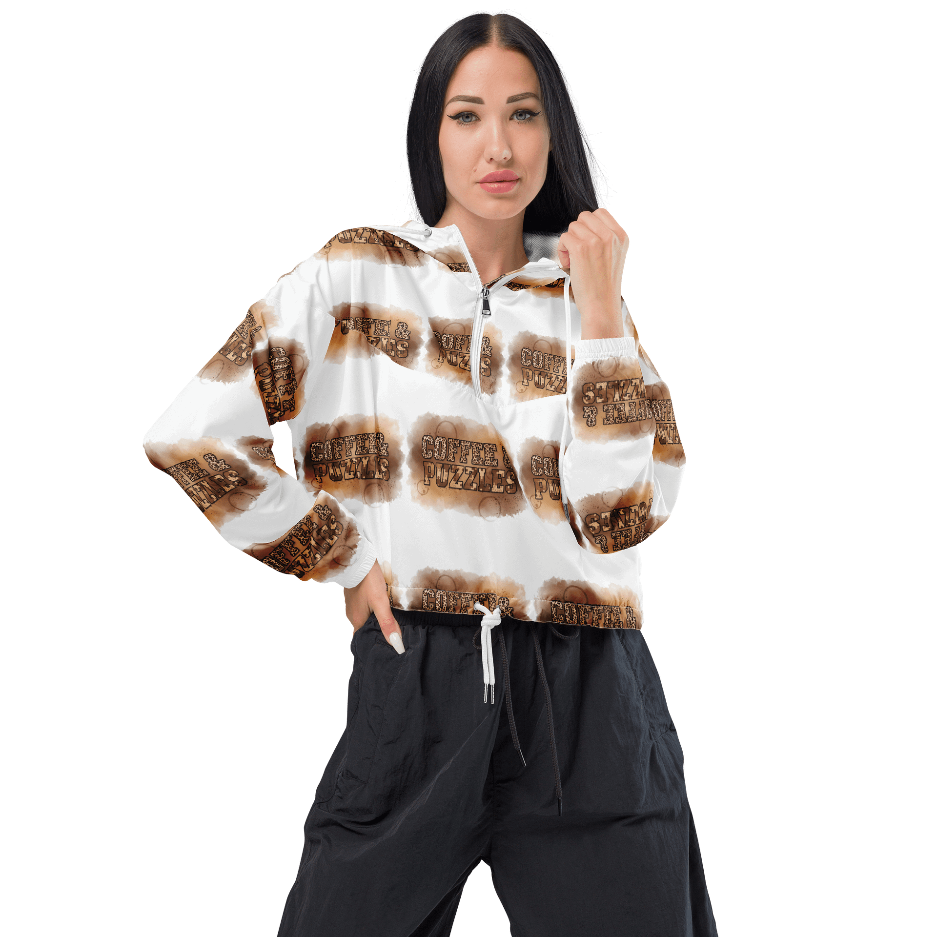 Coffee and Puzzles Urban Explorer Mesh Windbreaker product image (3)