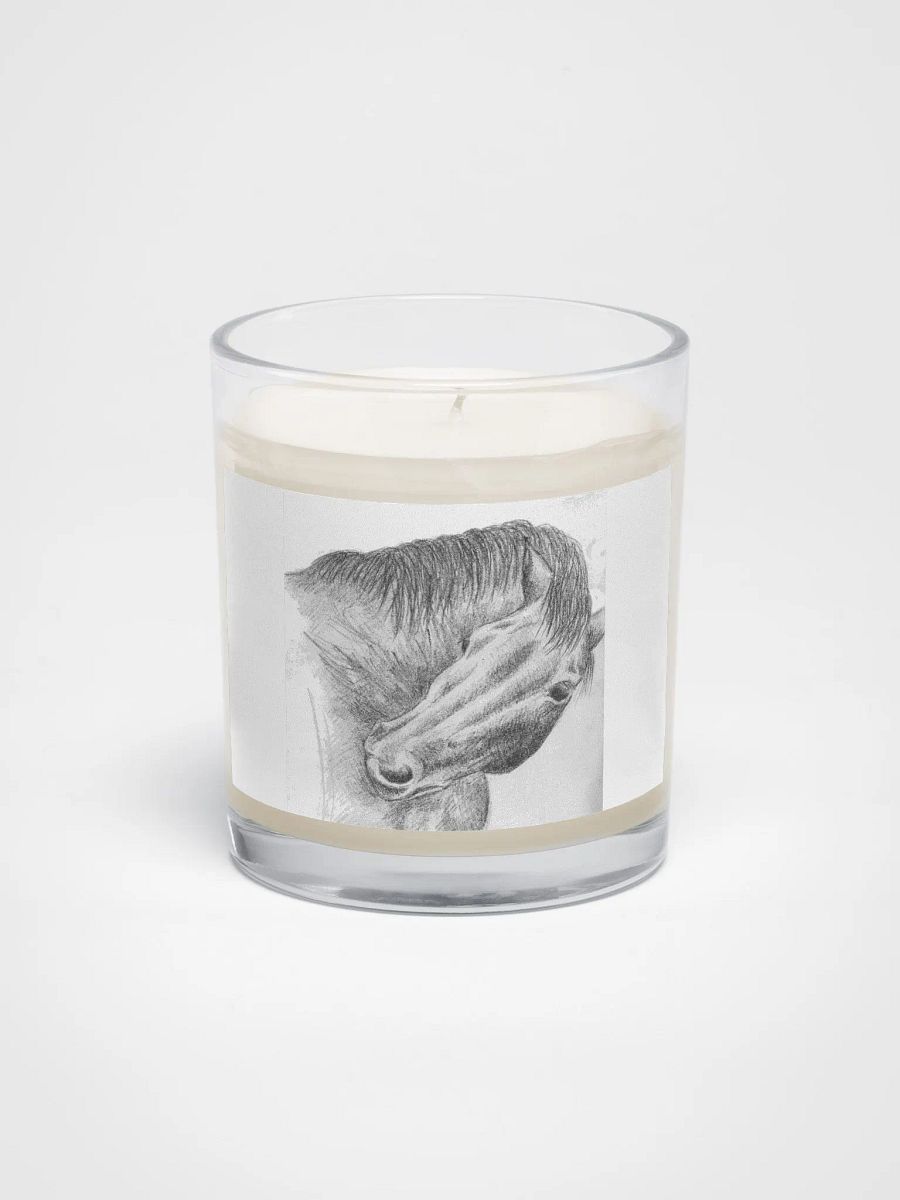 horse scritching candle product image (1)
