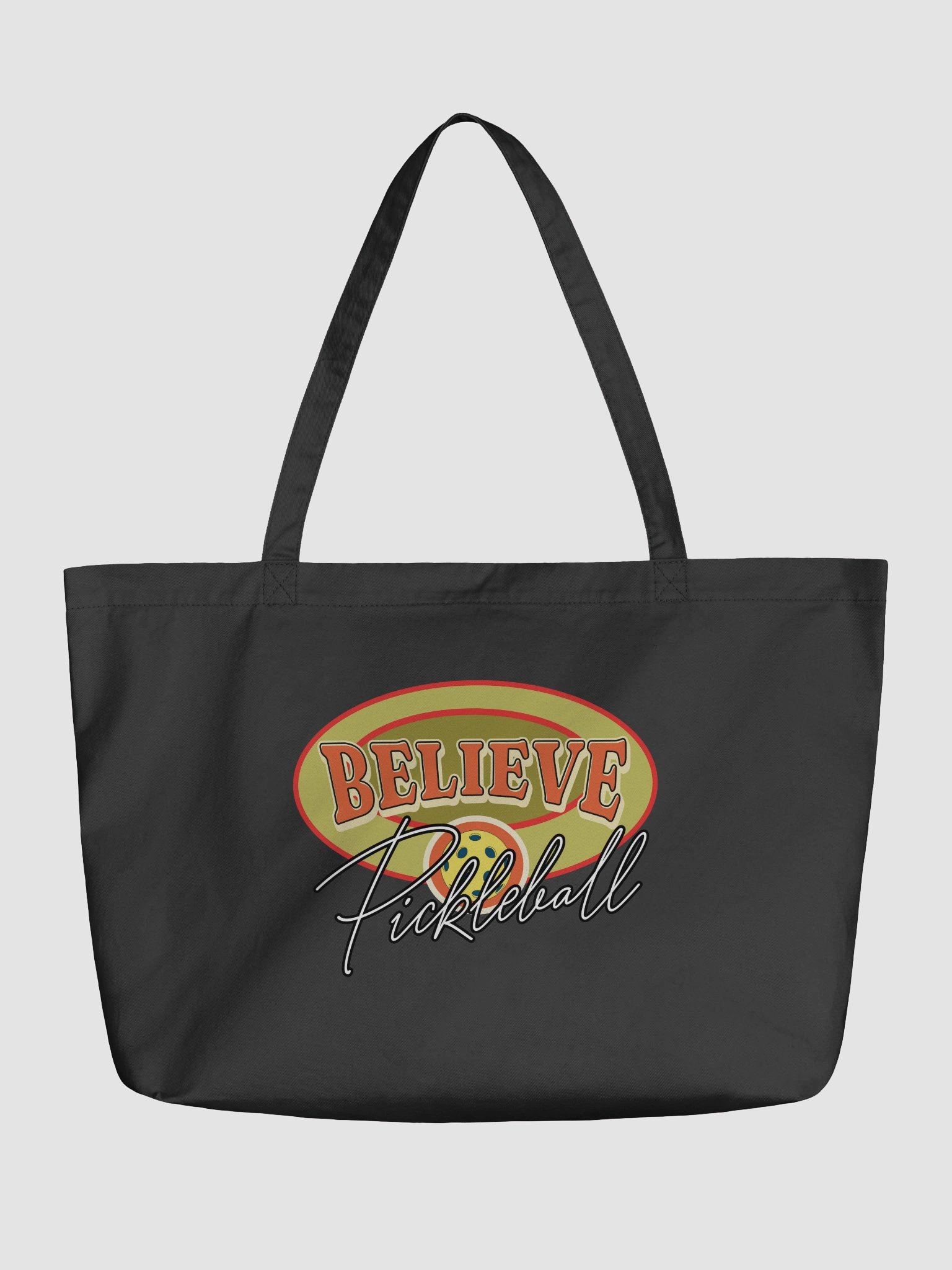 Believe Pickleball Organic Tote product image (2)