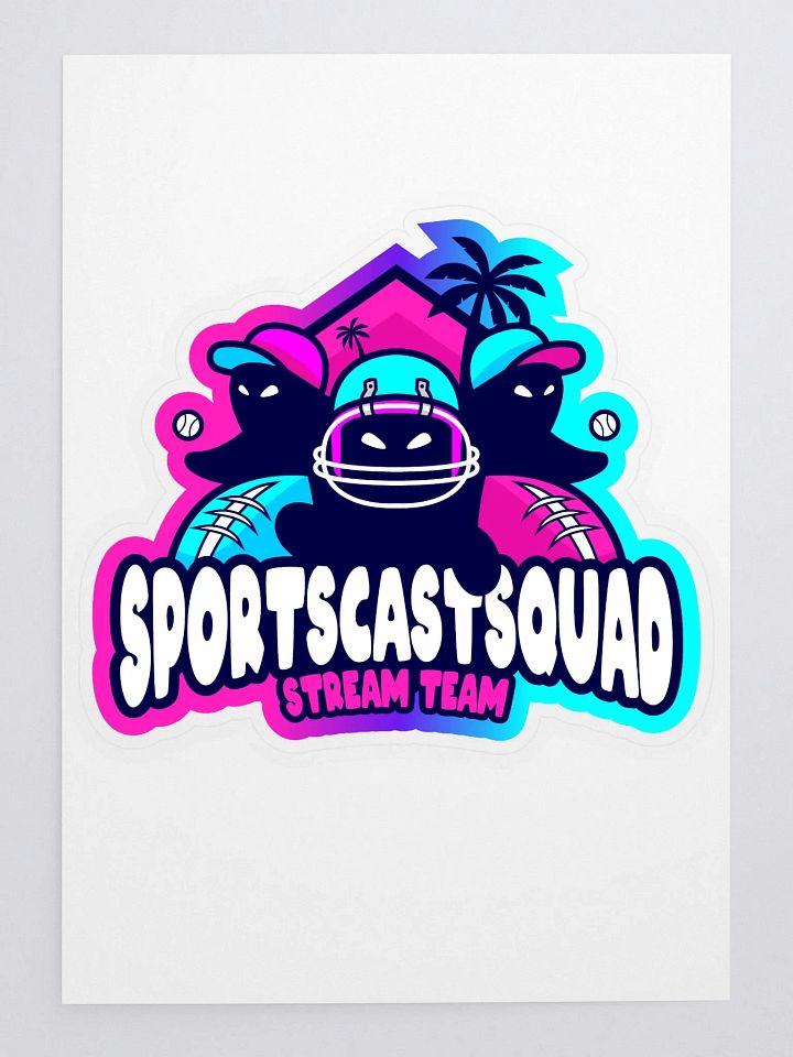 SCS STREAM TEAM STICKER product image (1)