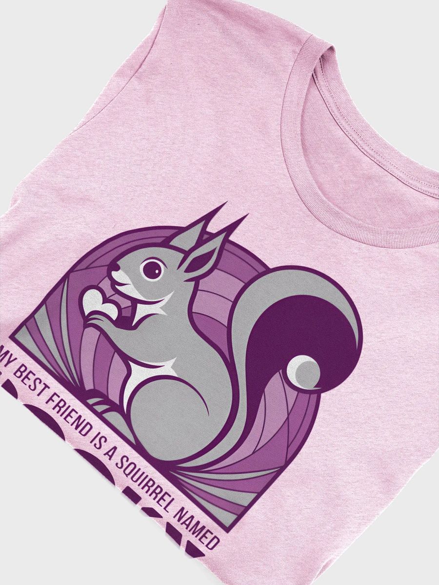 Super Soft and Flattering Tee With Graphics on Back and Front: BFF Pooky, Purple product image (5)