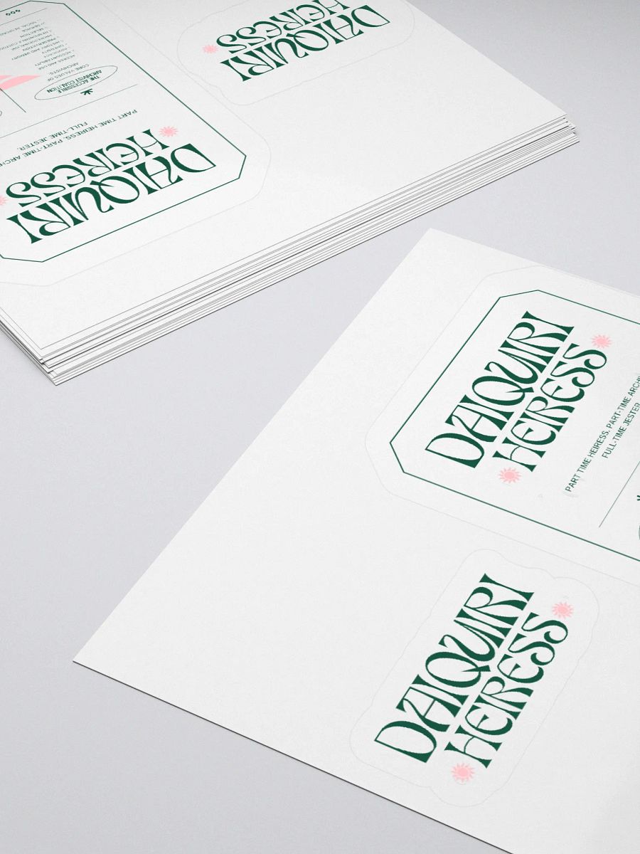 HEIRESS/ARCHIVIST STICKER product image (12)