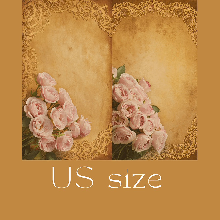 Vintage junk journal pages product image (3)