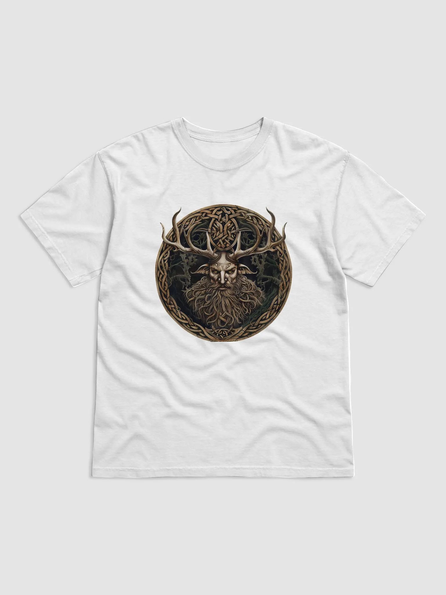 Cernunnos - The Celtic Horned God Cotton Men Premium T-Shirt product image (1)