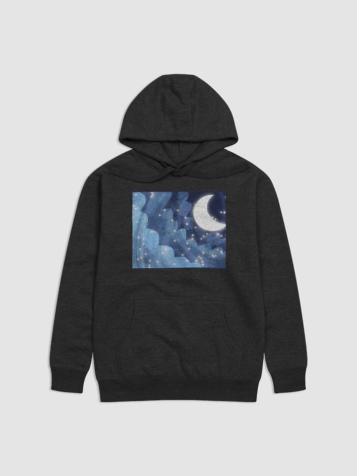 Premium Hoodie - Moonlit Clouds product image (1)