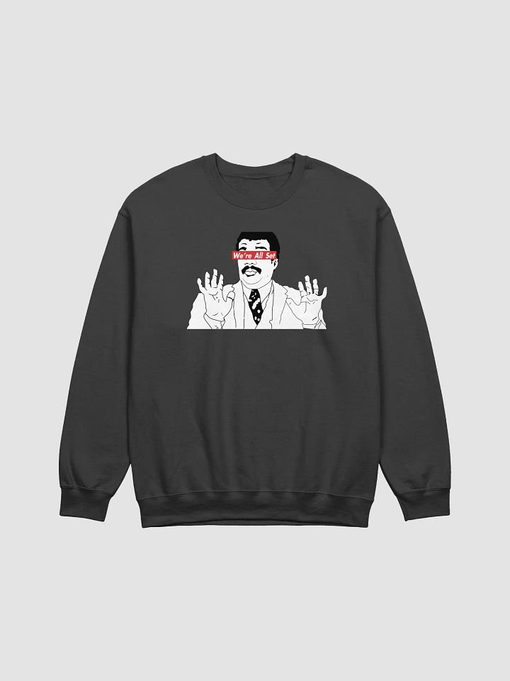 We're All Set Classic Crewneck Black product image (2)