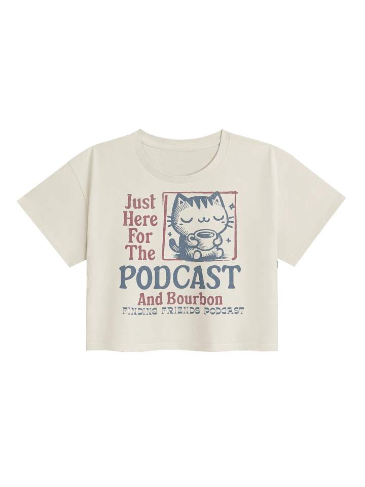 Whimsical Podcat Crop Top product image (1)