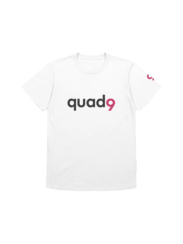 Quad9 Black Logo T-Shirt product image (15)