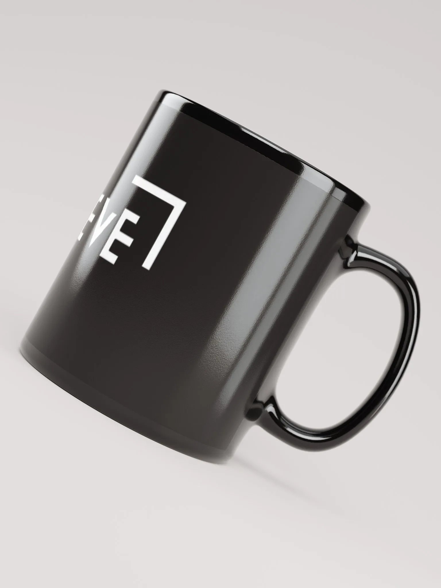 Believe Black Glossy Mug product image (7)