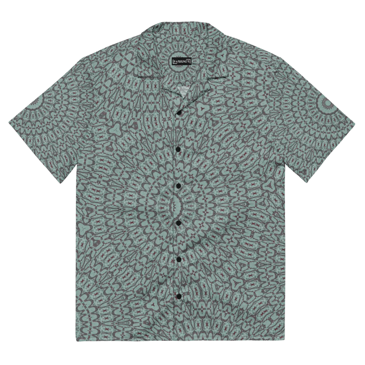 Pakistan's Ajrak Groove: Funky Floral Fusion: Hawaiian Shirt product image (2)
