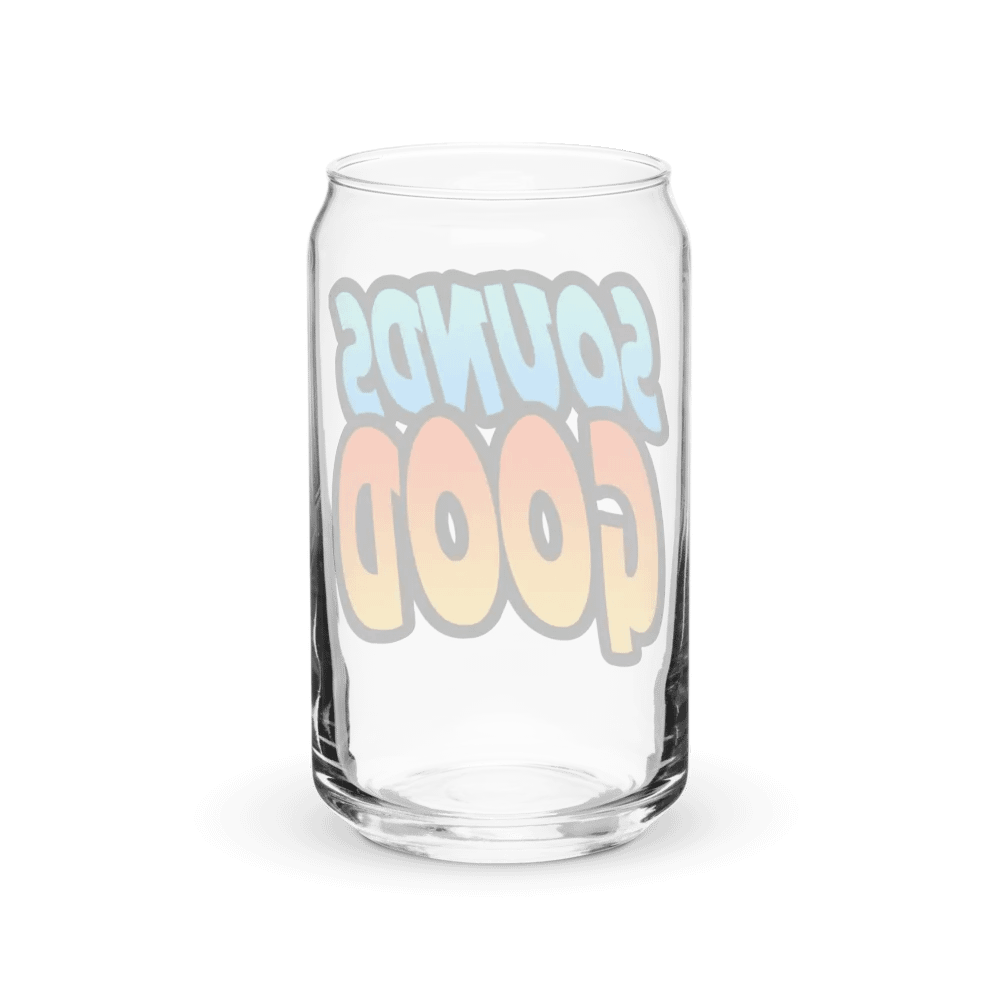 Sounds Good Can-Shaped Glass product image (8)