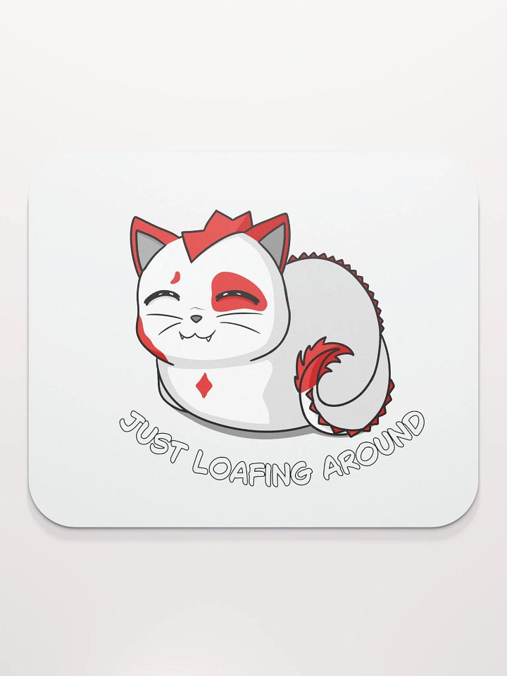 Just Loafing Around Cat Mouse Pad product image (2)