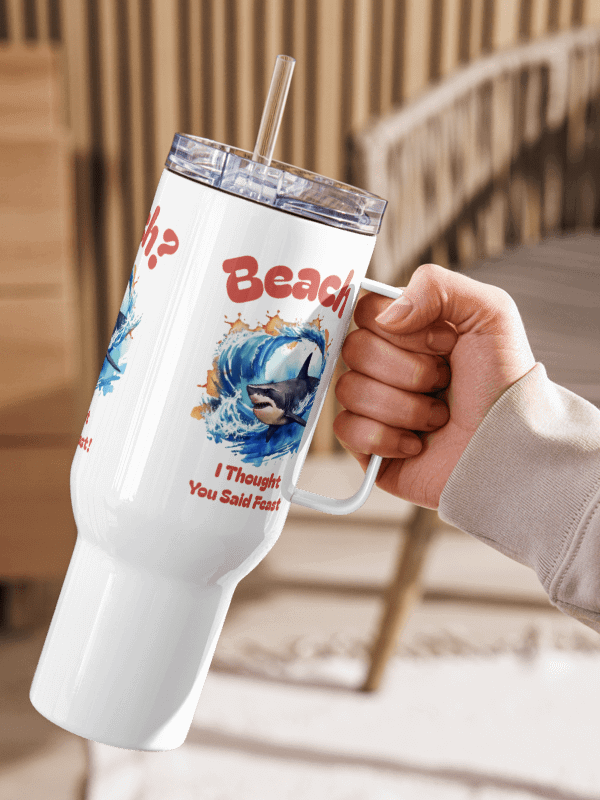 Shark Wave Travel Mug product image (1)