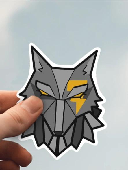 Den of Wolves Front Sticker product image (1)