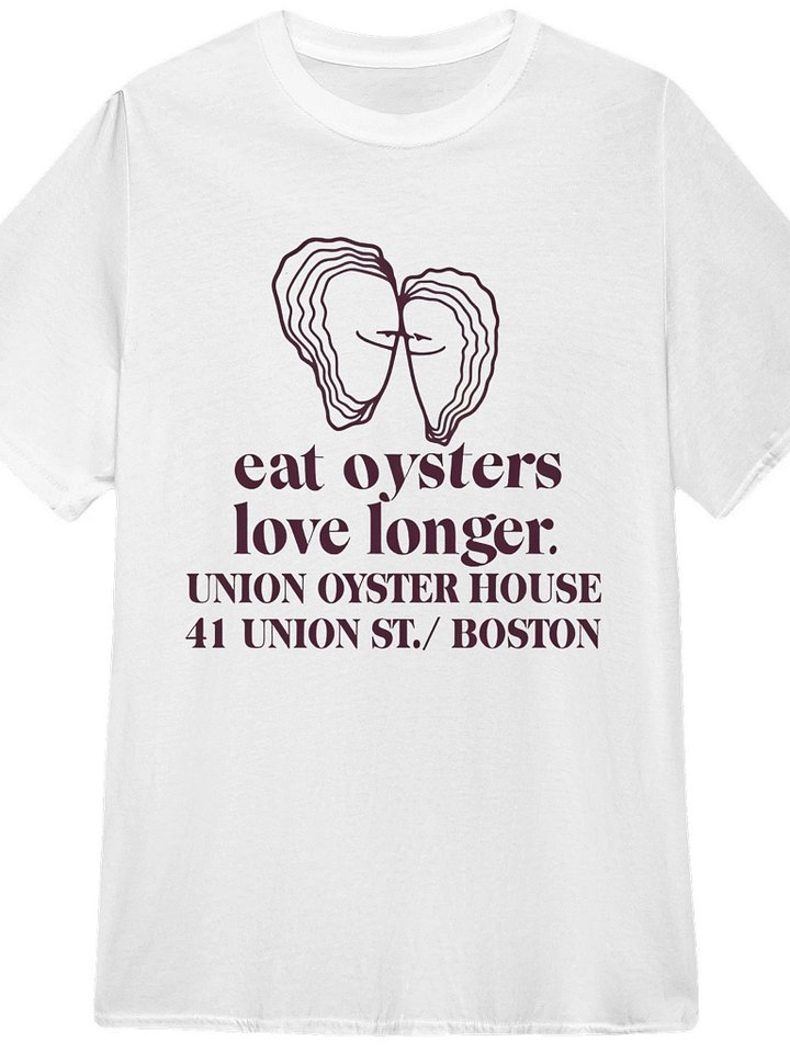 Eat Oysters Love Longer Shirt product image (1)