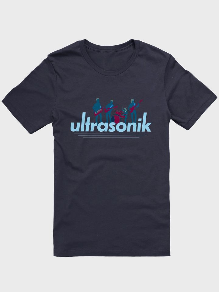 ultrasonik Silhouette Logo Premium T-Shirt (Navy or White) product image (1)