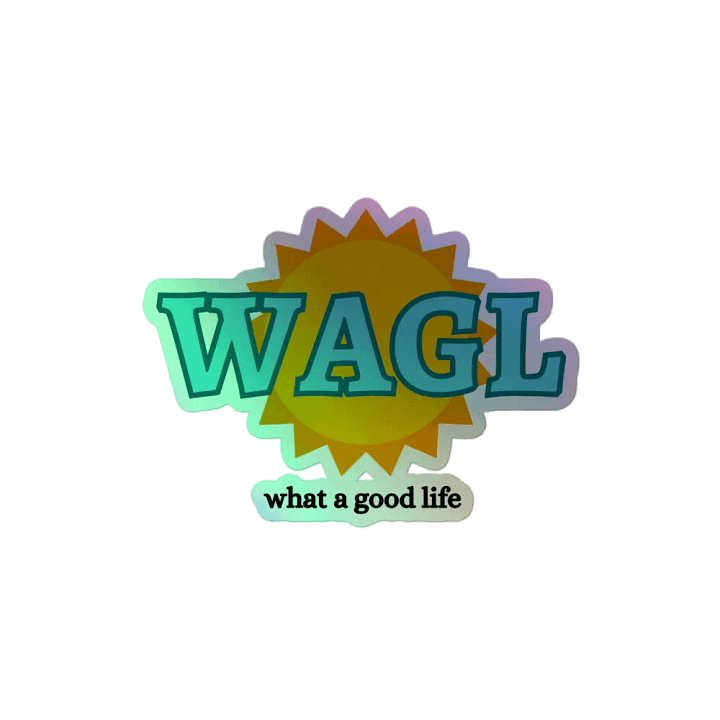WAGL Holo Sticker product image (2)