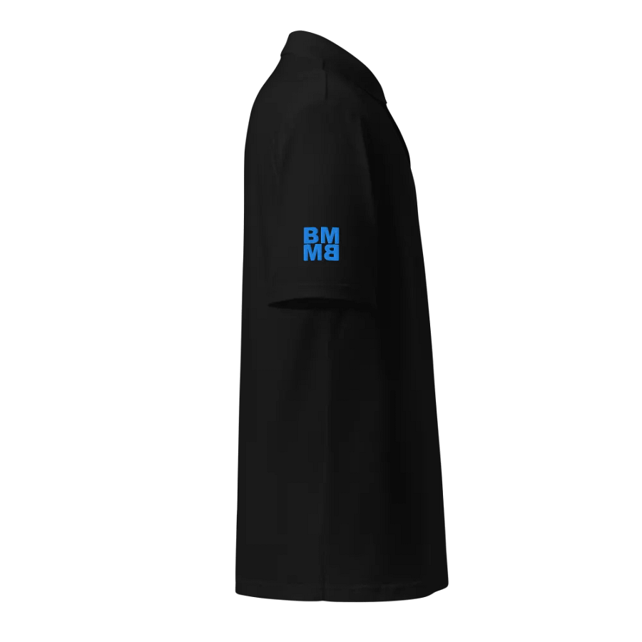 Blue Man Fans Hand Print & BMMB Duel Sleeve Embroidered Polo product image (3)