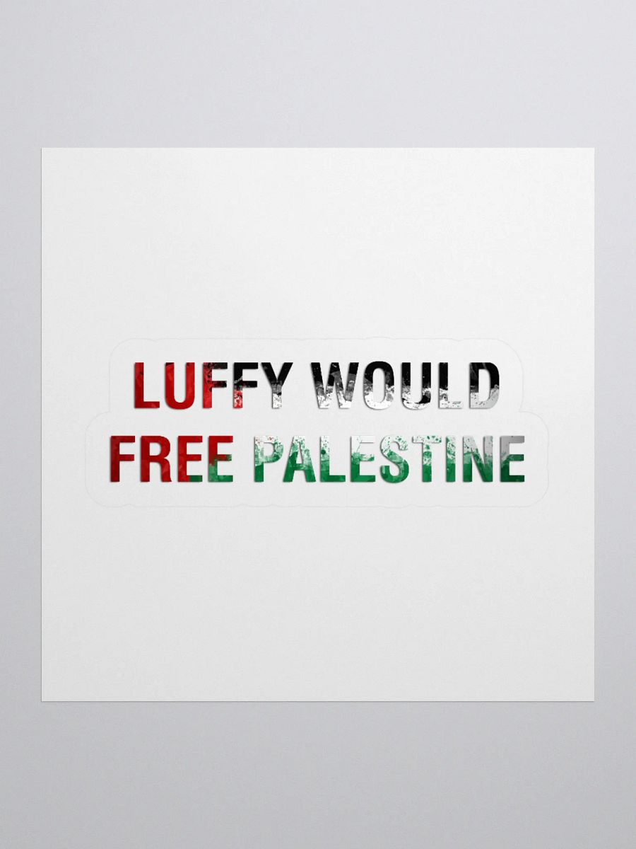 Luffy Would Free Palestine product image (2)
